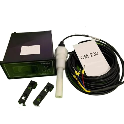 HYRTEFBN Leitfähigkeitsmessgerät CM-230 Leitfähigkeitsmessgerät (Honest Industrial Online-Leitfähigkeitsmessgerät)(Plastic Conductive Electrode10M) von HYRTEFBN