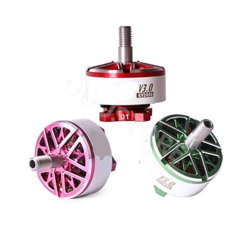 HYRTEFBN brushless Motor V2207 /V2306 V3 1750KV 1950KV 5-6S / 2550KV 4S Bürstenlosen Motor for FPV Racing Drone Quadcopter Freestyle Teile(4pcs 2207 v3 1750kv) von HYRTEFBN