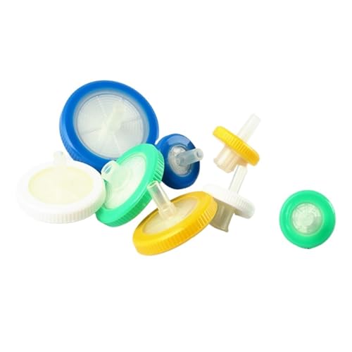 Spritzenvorsatzfilter 100 stücke Labor 13mm 25mm 33mm 0.22/0.45/0,8 um Einweg Organische Spritze Filtration Nylon Membran Nadel filter(25mm 0.45um) von HYRTEFBN