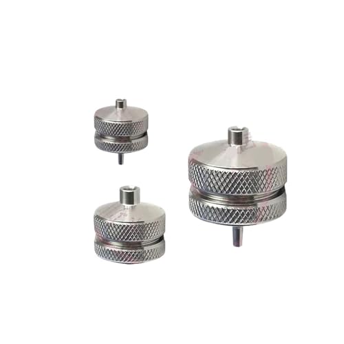 Spritzenvorsatzfilter Mikrospritzenfilter 13 25 50 mm Edelstahl Abnehmbarer Spritzenfilterkopf Austauschbare Filtrationsdichtung(13mm) von HYRTEFBN