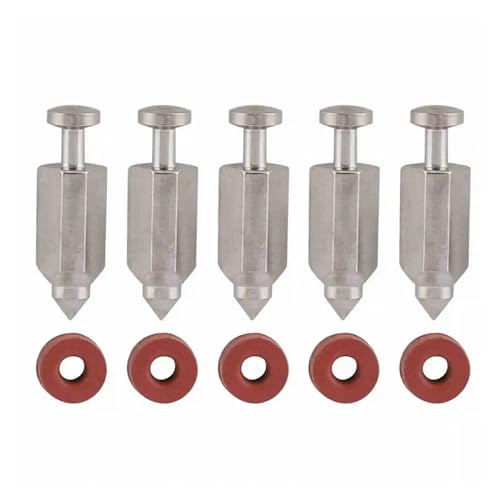 Vergaser für Rasenmäher 5Pcs Vergaser Nadel Vergaser Schwimmerventil Kit for 231855 231855S 398188 von HYRTEFBN