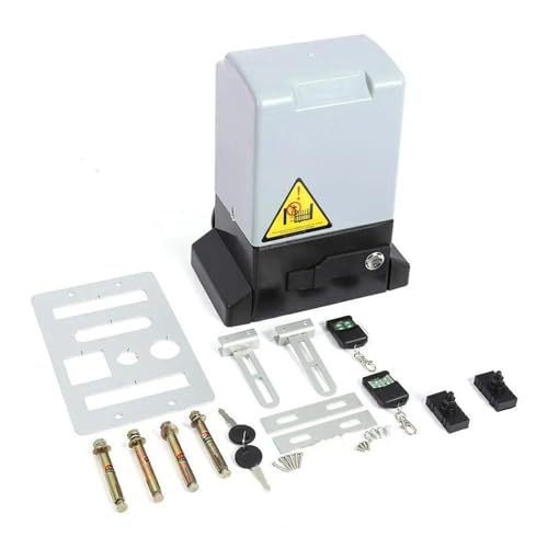 elektrischer schiebetür öffner Automatic Sliding Gate Opener Hardware Track Driveway Motor Security Kit(800KGS 4keys) von HYRTEFBN