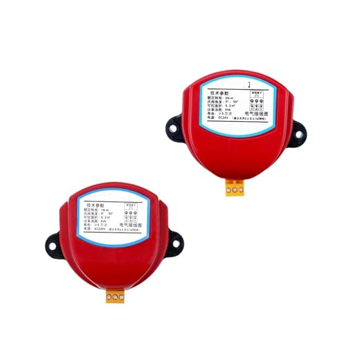 lüftungsklappe elektrisch 1PC/2PCS 220V/12V/24V Antrieb for Luft Dämpfer Ventil Elektrische Kanal motorisierte Wind Fahrer 1NM for Belüftung Rohr(2PCS,DC24V) von HYRTEFBN