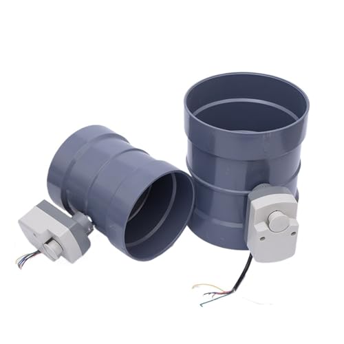 lüftungsklappe elektrisch Elektrisches Luftkanalventil mit 110–310 mm Durchmesser, motorisiertes Rohrventil mit 220-V-Antrieb for die HLK-Belüftung(Diam 250mm) von HYRTEFBN