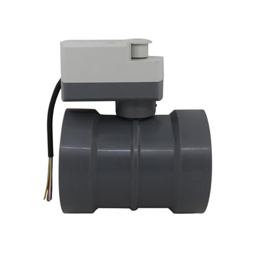 lüftungsklappe elektrisch Elektrisches Luftkanalventil mit 110–310 mm Durchmesser, motorisiertes Rohrventil mit 220-V-Antrieb for die HLK-Belüftung(ID50mm) von HYRTEFBN