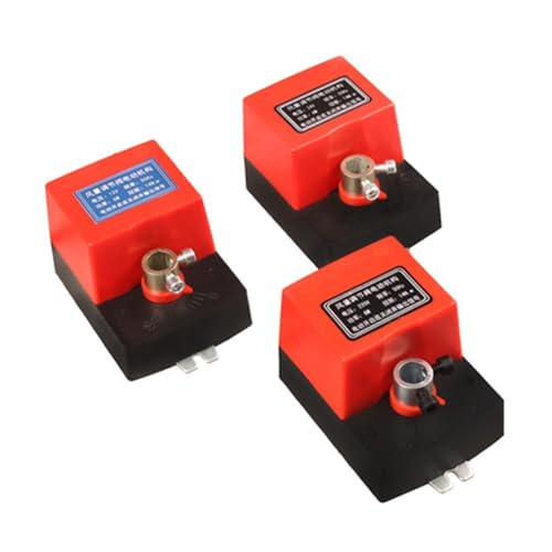 lüftungsklappe elektrisch Stellantrieb for Luftklappenventil, elektrischer Luftkanal, motorisierte Klappe for Lüftungsrohrventil, 220 V, 24 V, 12 V, 14 N.M(AC220V) von HYRTEFBN