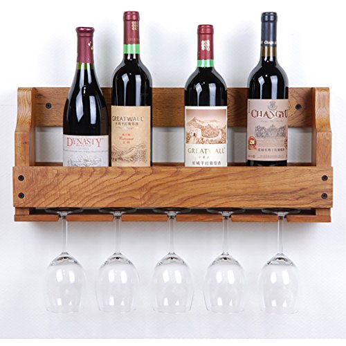 HYSJDMNC Hängende Weinglasregal-Rack-Rack Wandmontierte Weinregal Hanges hängendes Holz Rotwein Restaurant Dekoration Wandwein Home Dekoration YYuan HYSJDMNC Hängende Weinglasregal-Rack-Rack Wandmontierte Weinregal Hanges hängendes Holz Rotwein Restaurant Dekoration Wandwein Home Dekoration YYuan von HYSJDMNC