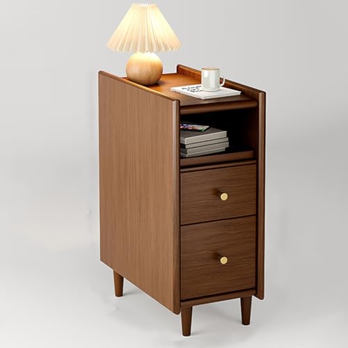 HYSJDMNC Mid Century Moderner Nachttisch Massivholzbeine Nachttisch Minimalistischer Endtisch mit offenem Lagerregal Easy Montage Log Color 30x41x51cm Stylish & Praktisch YYuan HYSJDMNC Mid Century Moderner Nachttisch Massivholzbeine Nachttisch Minimalistischer Endtisch mit offenem Lagerregal Easy Montage Log Color 30x41x51cm Stylish & Praktisch YYuan von HYSJDMNC