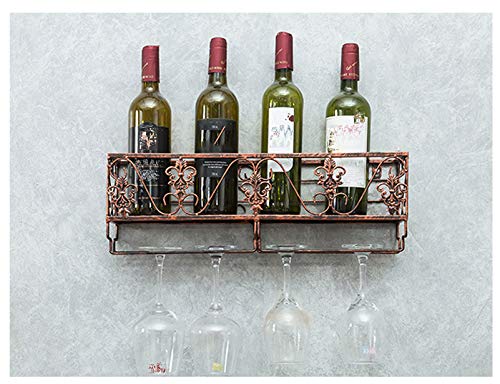 HYSJDMNC Weinkunst mit Wand montierten Weinregalen, Glashalter, auf den Kopf stehenden Stammbalken, Flaschenhalter, Kreativ/Rotwein/50 cm*10 cm YYuan HYSJDMNC Weinkunst mit Wand montierten Weinregalen, Glashalter, auf den Kopf stehenden Stammbalken, Flaschenhalter, Kreativ/Rotwein/50 cm*10 cm YYuan von HYSJDMNC
