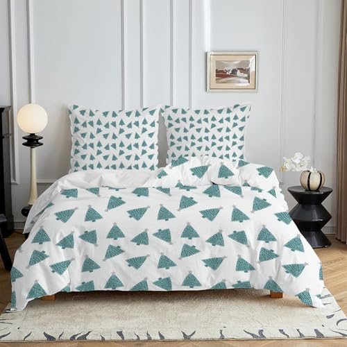 HYSNKSM Bettwäsche 135x200 Grün Bettwäsche Sets 3Teilig Mikrofaser Bettbezug 135 x 200 und 2 Kissenbezug 80x80 cm Kuschelige Bettbezüge Cartoon-Muster mit Reißverschlusd81 HYSNKSM Bettwäsche 135x200 Grün Bettwäsche Sets 3Teilig Mikrofaser Bettbezug 135 x 200 und 2 Kissenbezug 80x80 cm Kuschelige Bettbezüge Cartoon-Muster mit Reißverschlusd81 von HYSNKSM