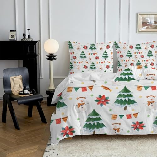 HYSNKSM Bettwäsche 200x200 Farbe Bettwäsche Sets 3Teilig Mikrofaser Bettbezug 200 x 200 und 2 Kissenbezug 80x80 cm Kuschelige Bettbezüge Schneemann mit Reißverschlusd110 HYSNKSM Bettwäsche 200x200 Farbe Bettwäsche Sets 3Teilig Mikrofaser Bettbezug 200 x 200 und 2 Kissenbezug 80x80 cm Kuschelige Bettbezüge Schneemann mit Reißverschlusd110 von HYSNKSM