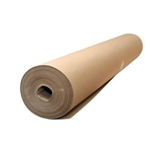 1 Rolle Wellpappe Größe 1 x 45 Meter Havanna Bodenschutz Malerei Bodenabdeckungen Arbeiten Renovierung - Made in Italy von HYTAMA TOOLS