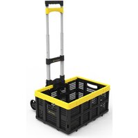 Klappbarer Trolley aus Aluminium FOLD SHOP mit FOLD BOX BASKET Trolley Paketstander mit TRP-Radern mit Hakensystem fur FOLD BOX Korb Klappbarer Trolley aus Aluminium FOLD SHOP mit FOLD BOX BASKET Trolley Paketstander mit TRP-Radern mit Hakensystem fur FOLD BOX Korb von HYTAMA TOOLS