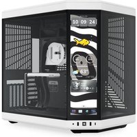 HYTE PC Gehäuse Y70 Infinite mit Touch Schwarz/Weiß von HYTE