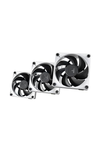 Hyte Gehäuselüfter Thicc FP12 Dreierpack + Nexus Portal Controller von HYTE