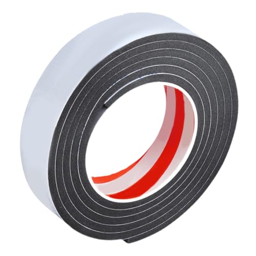 HYTROVE 1 Rolle Dichtungsband Dickem Schaumstoff für Fenster und Türen Selbstklebend Geräuschdämpfung und Stoßschutz Breit für Zuhause und Gewerbe von HYTROVE