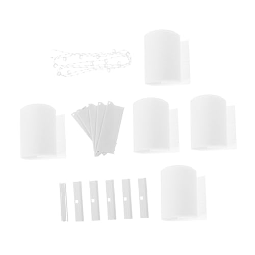 HYTROVE 1 Satz Diy Polyester Vertikaljalousien Set mit Höhenverstellbaren Lamellen Teiliges Ersatzset für Jalousien für Schlafzimmer und Wohnräume HYTROVE 1 Satz Diy Polyester Vertikaljalousien Set mit Höhenverstellbaren Lamellen Teiliges Ersatzset für Jalousien für Schlafzimmer und Wohnräume von HYTROVE