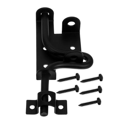 HYTROVE 1 Satz Heavy Duty Türbolzen Schloss Kohlenstoffstahl für Gartentor und Zaun Schnell Installierbarer Riegel mit Verbesserter und Korrosionsbeständigkeit für Torverriegelungen HYTROVE 1 Satz Heavy Duty Türbolzen Schloss Kohlenstoffstahl für Gartentor und Zaun Schnell Installierbarer Riegel mit Verbesserter und Korrosionsbeständigkeit für Torverriegelungen von HYTROVE