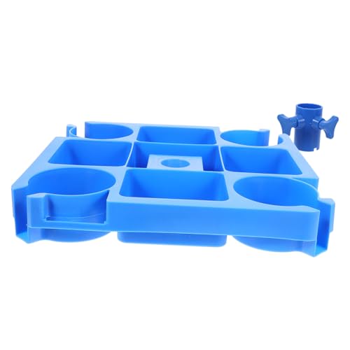 HYTROVE 1 Satz Outdoor Schirm Tischablage mit Getränkehaltern Snacks und Handyfächern Vielseitig für Strand Garten und Pool Leicht und Tragbar Einfache HYTROVE 1 Satz Outdoor Schirm Tischablage mit Getränkehaltern Snacks und Handyfächern Vielseitig für Strand Garten und Pool Leicht und Tragbar Einfache von HYTROVE