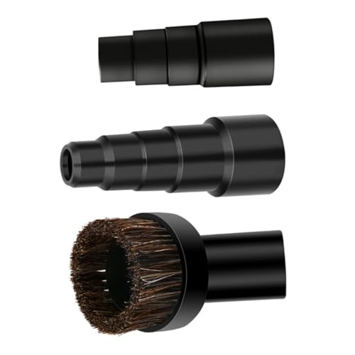 HYTROVE 1 Satz Universeller Staubsauger Adapter Set Teiliges Zubehör für Schlauch mit Bürstenaufsatz Installieren Geeignet für Böden Teppiche Sofas und Enge Stellen von HYTROVE