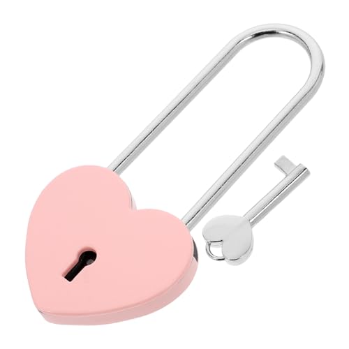 HYTROVE 1 Stück Herzförmiges Liebesschloss Schmuckbox mit Schlüssel für Valentinstag und Besondere Anlässe für Wunschwälder und Romantische Erinnerungen HYTROVE 1 Stück Herzförmiges Liebesschloss Schmuckbox mit Schlüssel für Valentinstag und Besondere Anlässe für Wunschwälder und Romantische Erinnerungen von HYTROVE