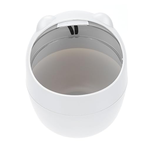 HYTROVE 1 Stück Mini Mülleimer mit Deckel für Schreibtisch Kleiner Abfallbehälter für Büro und Zuhause Praktischer und Kreativer Tischmülleimer Katze für Schlafzimmer Wohnzimmer und HYTROVE 1 Stück Mini Mülleimer mit Deckel für Schreibtisch Kleiner Abfallbehälter für Büro und Zuhause Praktischer und Kreativer Tischmülleimer Katze für Schlafzimmer Wohnzimmer und von HYTROVE