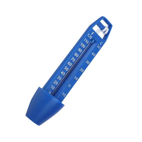 HYTROVE 1 Stück Schwimmendes Poolthermometer Messbereich Wassertemperaturmessgerät für Pools Spas Aquarien Einfach Abzulesen Langlebig von HYTROVE