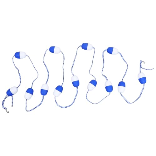 HYTROVE 1 Stück Schwimmendes Sicherheitsseil mit Trennboje für Pool Robust und Langlebig zum Abgrenzen von Schwimmbahnen und Gefahrenbereichen UV Beständig Hochwertigen Materialien HYTROVE 1 Stück Schwimmendes Sicherheitsseil mit Trennboje für Pool Robust und Langlebig zum Abgrenzen von Schwimmbahnen und Gefahrenbereichen UV Beständig Hochwertigen Materialien von HYTROVE