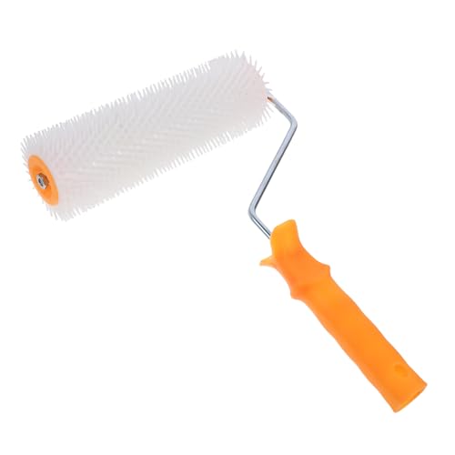 HYTROVE 1 Stück Selbstnivellierende Stachelwalze mit Griff Entlüftungsroller für Estrich und Bodenbeschichtung Stachelhöhe für Verschiedene Oberflächen Geeignet Zufällige HYTROVE 1 Stück Selbstnivellierende Stachelwalze mit Griff Entlüftungsroller für Estrich und Bodenbeschichtung Stachelhöhe für Verschiedene Oberflächen Geeignet Zufällige von HYTROVE