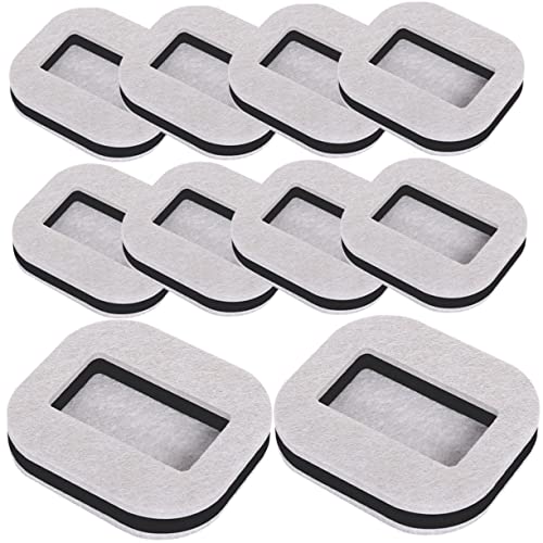 HYTROVE 10stücke Filzfüße Für Stühle Möbel Untersetzer Filz Möbel Füße Tassen Boden Protektoren rutschfeste Möbelgleiter Für Sofas Mit Schreibtische Tische Kommoden Klaviere von HYTROVE