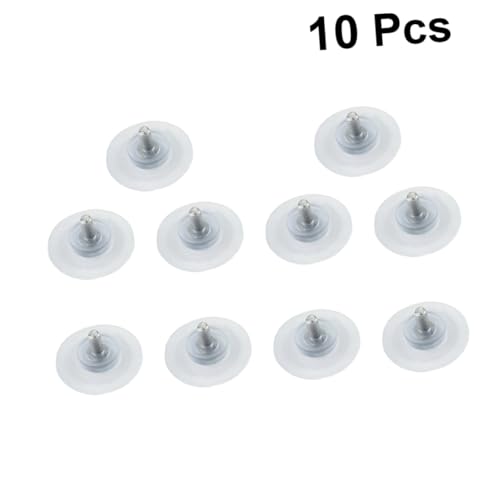 HYTROVE 10 Stück PVC Saugnapf Set Antikollisions Saugnäpfe mit Schraubersatzteilen für Tisch Vielseitig Einsetzbar zur Befestigung von Deko Küchenhelfern und HYTROVE 10 Stück PVC Saugnapf Set Antikollisions Saugnäpfe mit Schraubersatzteilen für Tisch Vielseitig Einsetzbar zur Befestigung von Deko Küchenhelfern und von HYTROVE