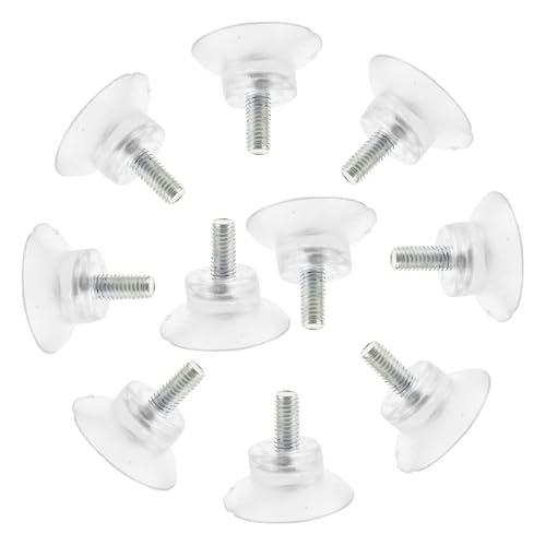 HYTROVE 10 Stück Saugnäpfe für Glasplatten rutschfeste Transparente Pads für Tischoberflächen Vielseitig Einsetzbar für Zuhause und Büro Starke Haftung Einfach zu Reinigen HYTROVE 10 Stück Saugnäpfe für Glasplatten rutschfeste Transparente Pads für Tischoberflächen Vielseitig Einsetzbar für Zuhause und Büro Starke Haftung Einfach zu Reinigen von HYTROVE