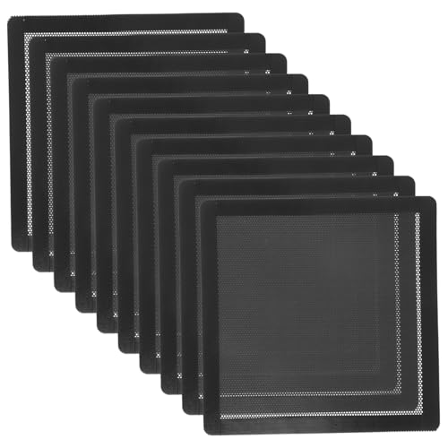 HYTROVE 10 Stück Teiliges Pc Lüfter Staubschutz Netz aus Flexiblem PVC für Computergehäuse und Klimaanlagen Effektive Mikrostaubfilterung für Verbesserte Kühlung und Längere HYTROVE 10 Stück Teiliges Pc Lüfter Staubschutz Netz aus Flexiblem PVC für Computergehäuse und Klimaanlagen Effektive Mikrostaubfilterung für Verbesserte Kühlung und Längere von HYTROVE