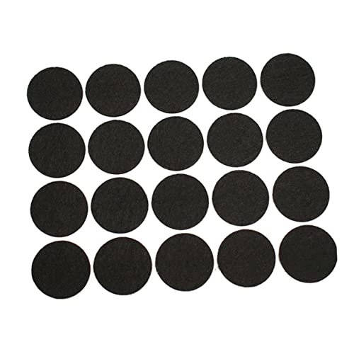 HYTROVE 100 Stück Selbstklebende Filzgleiter Runde Möbelpads Schwarz rutschfest und Schützend für Stuhl und Tischbeine für Holzfußböden Durchmesser HYTROVE 100 Stück Selbstklebende Filzgleiter Runde Möbelpads Schwarz rutschfest und Schützend für Stuhl und Tischbeine für Holzfußböden Durchmesser von HYTROVE