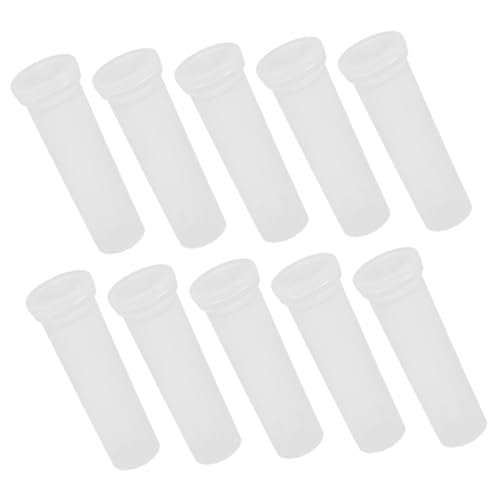 HYTROVE 10Stücke Großes aus Kunststoff Blumenröhren für Einzelblumen mit Kappen für Arrangements und Blumenverpackungen Sorgt für Optimale Feuchtigkeitserhaltung HYTROVE 10Stücke Großes aus Kunststoff Blumenröhren für Einzelblumen mit Kappen für Arrangements und Blumenverpackungen Sorgt für Optimale Feuchtigkeitserhaltung von HYTROVE