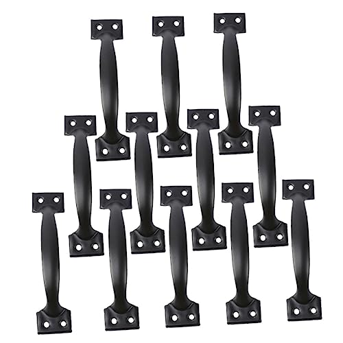 HYTROVE 12 Stück Retro Türgriff Ringknopf Schwarz Vintage Schubladengriffe für Küchenschränke Kommoden und Türen Einfach zu Montieren und Ergonomisch HYTROVE 12 Stück Retro Türgriff Ringknopf Schwarz Vintage Schubladengriffe für Küchenschränke Kommoden und Türen Einfach zu Montieren und Ergonomisch von HYTROVE