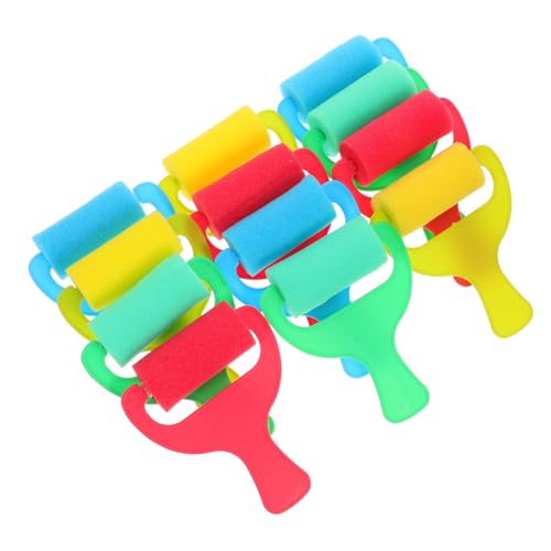 HYTROVE 12 Stück Teiliges Set Schwammroller mit Griffen Malwerkzeug für DIY Graffiti und Kreative Projekte Verschiedene für Erwachsene und Jugendliche Leicht und Sicher zu Verwenden HYTROVE 12 Stück Teiliges Set Schwammroller mit Griffen Malwerkzeug für DIY Graffiti und Kreative Projekte Verschiedene für Erwachsene und Jugendliche Leicht und Sicher zu Verwenden von HYTROVE