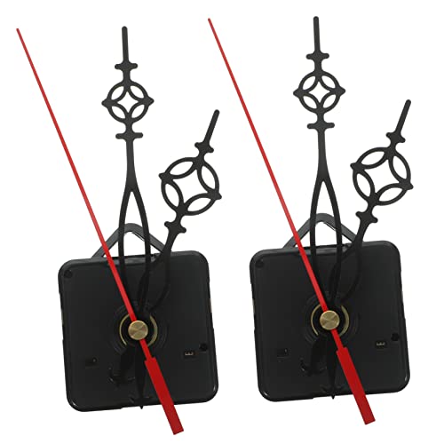 HYTROVE 2 Sätze DIY Silent Clock Movement Kit Hochdrehmoment Mechanismus für Wanduhr Geräuschloses Uhrwerk mit Zeigern für DIY Uhren und Bastelprojekte HYTROVE 2 Sätze DIY Silent Clock Movement Kit Hochdrehmoment Mechanismus für Wanduhr Geräuschloses Uhrwerk mit Zeigern für DIY Uhren und Bastelprojekte von HYTROVE