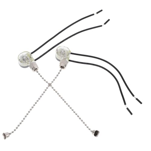 HYTROVE 2 Stück Deckenventilator Zugkette Dekorative Pull Chain für Deckenlampen und Ventilatoren Langlebig und Vielseitig Einsetzbar Perfektes Zubehör für Ihr Zuhause von HYTROVE