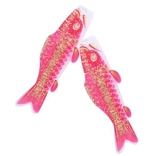 HYTROVE 2 Stück Japanische Karpfen Windsock Fahne Hängende Gartendeko Außenbereich Detailgetreue Gold Rot Verzierung für Garten Terrasse Geburtstag Party HYTROVE 2 Stück Japanische Karpfen Windsock Fahne Hängende Gartendeko Außenbereich Detailgetreue Gold Rot Verzierung für Garten Terrasse Geburtstag Party von HYTROVE