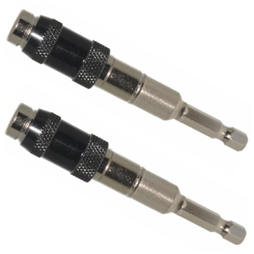 HYTROVE 2 Stück Magnetischer Sechskant Bithalter Flexible Bohrerverlängerung mit Drehgelenk Höhenverstellbar und Langlebig Geeignet für Hand Elektroschrauber für Enge Räume HYTROVE 2 Stück Magnetischer Sechskant Bithalter Flexible Bohrerverlängerung mit Drehgelenk Höhenverstellbar und Langlebig Geeignet für Hand Elektroschrauber für Enge Räume von HYTROVE