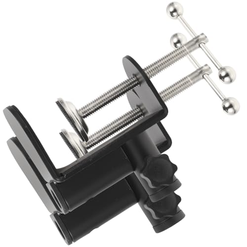 HYTROVE 2 Stück Mikrofonhalter Basis Multifunktionale Metall Tischlampe Klemme für Schreibtisch Robust Installieren mit Schützendem Schwammpolster HYTROVE 2 Stück Mikrofonhalter Basis Multifunktionale Metall Tischlampe Klemme für Schreibtisch Robust Installieren mit Schützendem Schwammpolster von HYTROVE