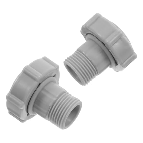 HYTROVE 2 Stück Pool Schlauchadapter für Pools Hochwertige Verbindungsteile für Vakuumschläuche Einfache Installation und Zuverlässige Poolentwässerung HYTROVE 2 Stück Pool Schlauchadapter für Pools Hochwertige Verbindungsteile für Vakuumschläuche Einfache Installation und Zuverlässige Poolentwässerung von HYTROVE