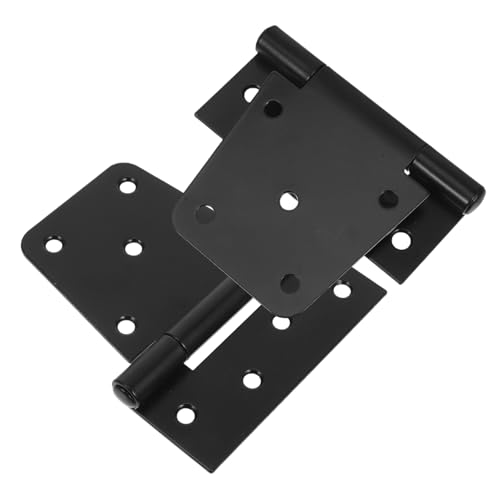 HYTROVE 2 Stück Schwarz Türscharnier Robuste Torbänder für Holz und Gartentore Einfache Installation mit Schrauben Hochbelastbar und Langlebig HYTROVE 2 Stück Schwarz Türscharnier Robuste Torbänder für Holz und Gartentore Einfache Installation mit Schrauben Hochbelastbar und Langlebig von HYTROVE