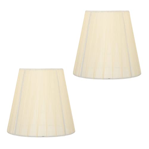 HYTROVE 2 Stück Translucente Lampenschirme für Lampen Beige Lampenabdeckung für Steh Tisch Wand und Deckenleuchten zur Raumgestaltung für Gemütliche Atmosphären HYTROVE 2 Stück Translucente Lampenschirme für Lampen Beige Lampenabdeckung für Steh Tisch Wand und Deckenleuchten zur Raumgestaltung für Gemütliche Atmosphären von HYTROVE