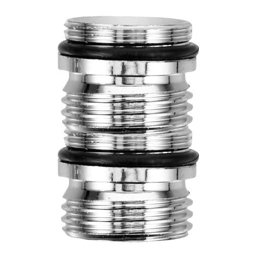 HYTROVE 2 Stück Wasserhahn Adapter Kit Vielseitige Anschlusslösungen für Küchenspülen und Gartenschläuche Passt zu Meisten Wasserhahnmodellen Einfache Installation Unterschiedliche für HYTROVE 2 Stück Wasserhahn Adapter Kit Vielseitige Anschlusslösungen für Küchenspülen und Gartenschläuche Passt zu Meisten Wasserhahnmodellen Einfache Installation Unterschiedliche für von HYTROVE