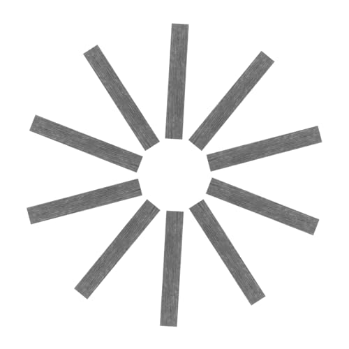 HYTROVE 20 Stück Maßstab Selbstklebende Bodenbeläge mit Holzmaserung DIY Zubehör für Miniaturmöbel Robuste und Realistische Gestaltung von HYTROVE