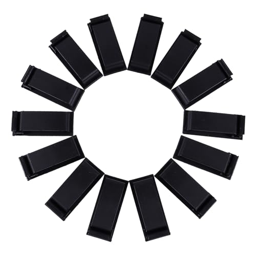 HYTROVE 20 Stück Teiliges Selbstklebendes Kabelmanagement Nylon Kabelhalter Clips für Daten Audio Stromkabel in Büro Zuhause und Auto zur Effektiven Kabelorganisation von HYTROVE