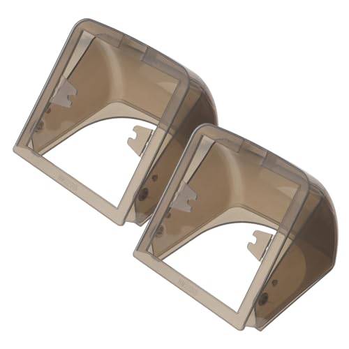 HYTROVE 2Stücke Pack Wasserdichte Steckdosenabdeckung für Außenbereich Robuste Schutzbox für Steckdosen Regen und UV Schutz Einfache Installation Langlebiges Material HYTROVE 2Stücke Pack Wasserdichte Steckdosenabdeckung für Außenbereich Robuste Schutzbox für Steckdosen Regen und UV Schutz Einfache Installation Langlebiges Material von HYTROVE