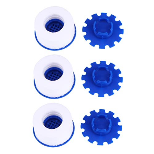 HYTROVE 3 Stück Teiliges PP Baumwoll Wasserfilter für Küchen und Badezimmerarmaturen Effektiver Wasserfilter zur Entfernung von Verunreinigungen und Installieren und Langlebig von HYTROVE
